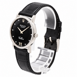 Rolex Cellini 32MM 5115 18Kt White Gold Watch